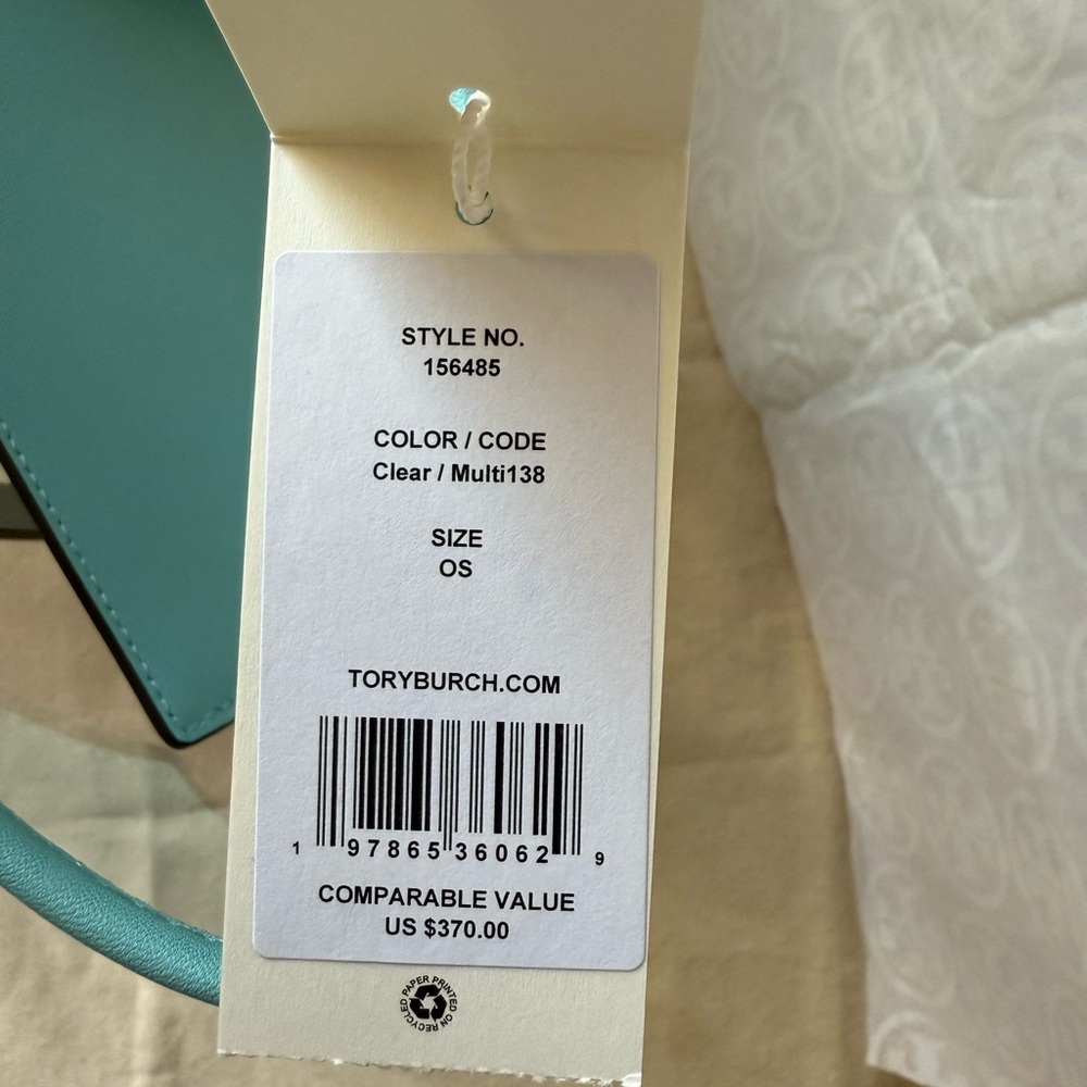 NWT , tory burch blake clear small tote bag - Picture 9 of 13
